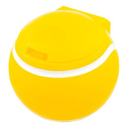 Potřeby Pro Údržbu Hřiště Tegra Abfallbehälter in Ballform gelb
